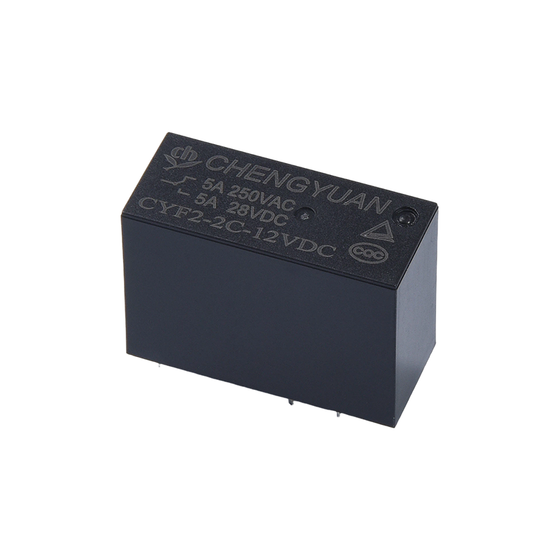 Relais CYF2, relais DPDT, JQX-14F, relais 5A 250VAC, relais 8A, relais PCB 8 broches 0.54W, relais de puissance 14F