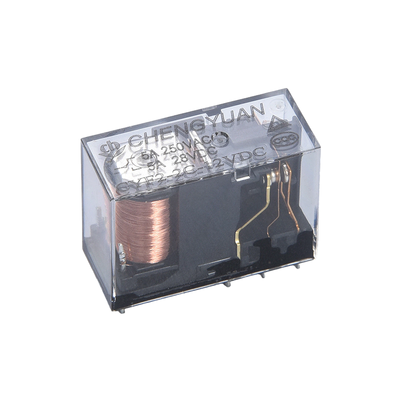 Relais CYF2, relais DPDT, JQX-14F, relais 5A 250VAC, relais 8A, relais PCB 8 broches 0.54W, relais de puissance 14F