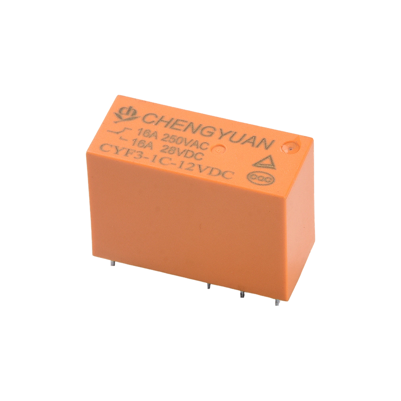 Relais CYF3, relais SPDT, JQX-14F, relais 16A 250VAC, relais PCB 8 broches 0.54W, relais de puissance 14F