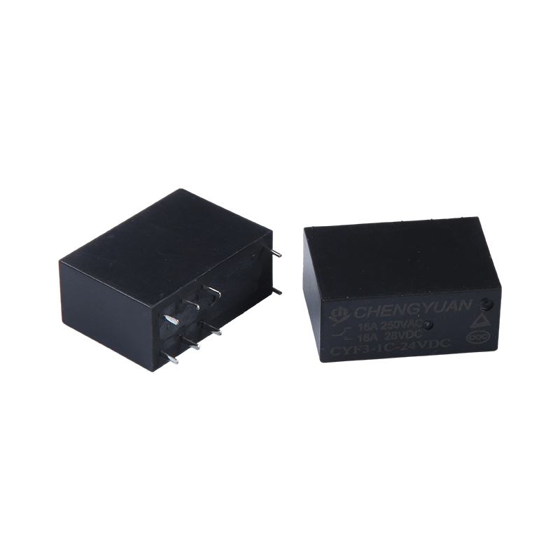 Relais CYF3, relais SPDT, JQX-14F, relais 16A 250VAC, relais PCB 8 broches 0.54W, relais de puissance 14F