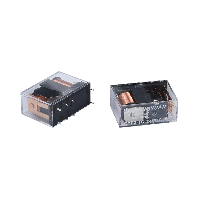 Relais CYF3, relais SPDT, JQX-14F, relais 16A 250VAC, relais PCB 8 broches 0.54W, relais de puissance 14F