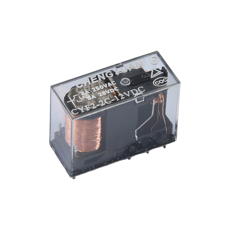 Relais CYF2, relais DPDT, JQX-14F, relais 5A 250VAC, relais 8A, relais PCB 8 broches 0.54W, relais de puissance 14F