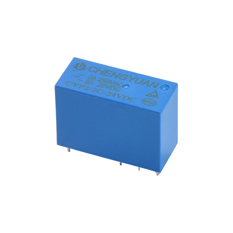 Relais CYF2, relais DPDT, JQX-14F, relais 5A 250VAC, relais 8A, relais PCB 8 broches 0.54W, relais de puissance 14F
