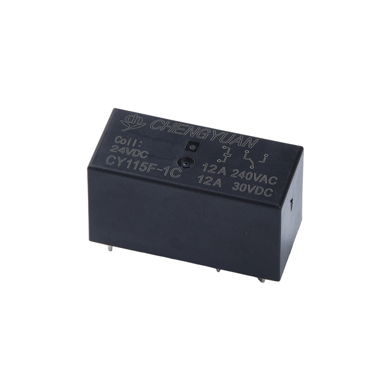 Relais CY115F1, relais PCB SPSP, JQX-115F, relais 12A 0,4 W 5 broches. Relais de puissance 115F.
