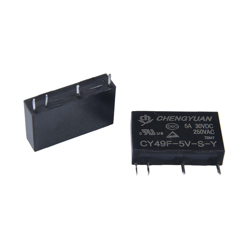 Relais CY49F, relais de puissance mince, relais 49F, relais de Signal, petit relais PCB 4 broches 5A 0.12W.