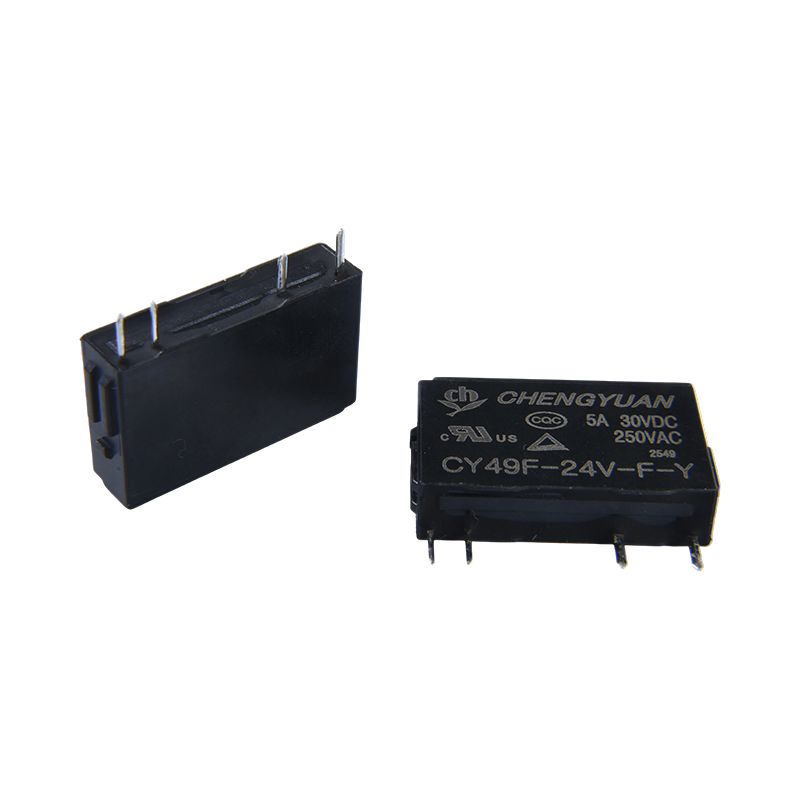 Relais CY49F, relais de puissance mince, relais 49F, relais de Signal, petit relais PCB 4 broches 5A 0.12W.