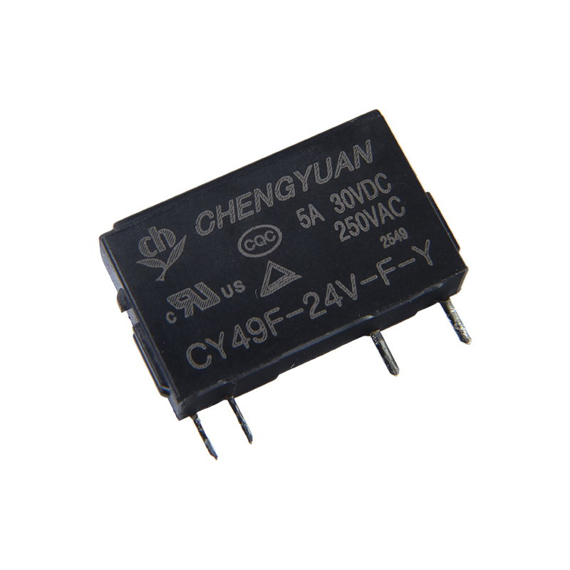 Relais CY49F, relais de puissance mince, relais 49F, relais de Signal, petit relais PCB 4 broches 5A 0.12W.