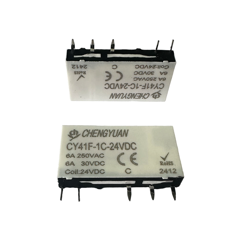 Relais CY41F, relais de puissance mince, relais 41F, relais de Signal, petit relais PCB 5 broches 6A.