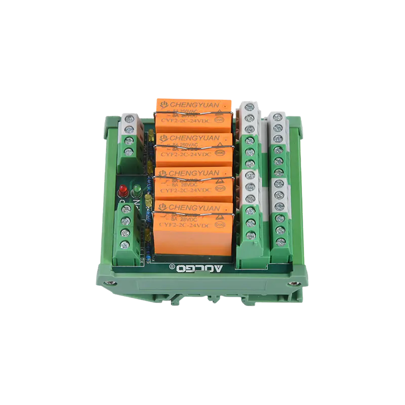Module de relais MCYF3, module de relais sur rail 14F, module de connexion industrielle 14F 16A.