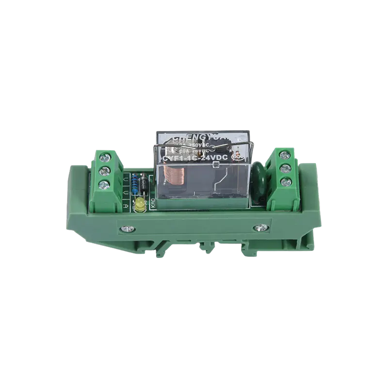Module de relais MCYF1, module de relais sur rail 14F, module de connexion industrielle 14F 10A.