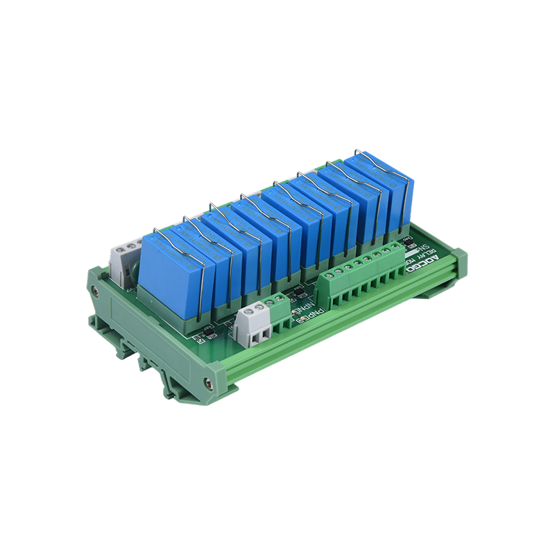 Module de relais MCYF1, module de relais sur rail 14F, module de connexion industrielle 14F 10A.