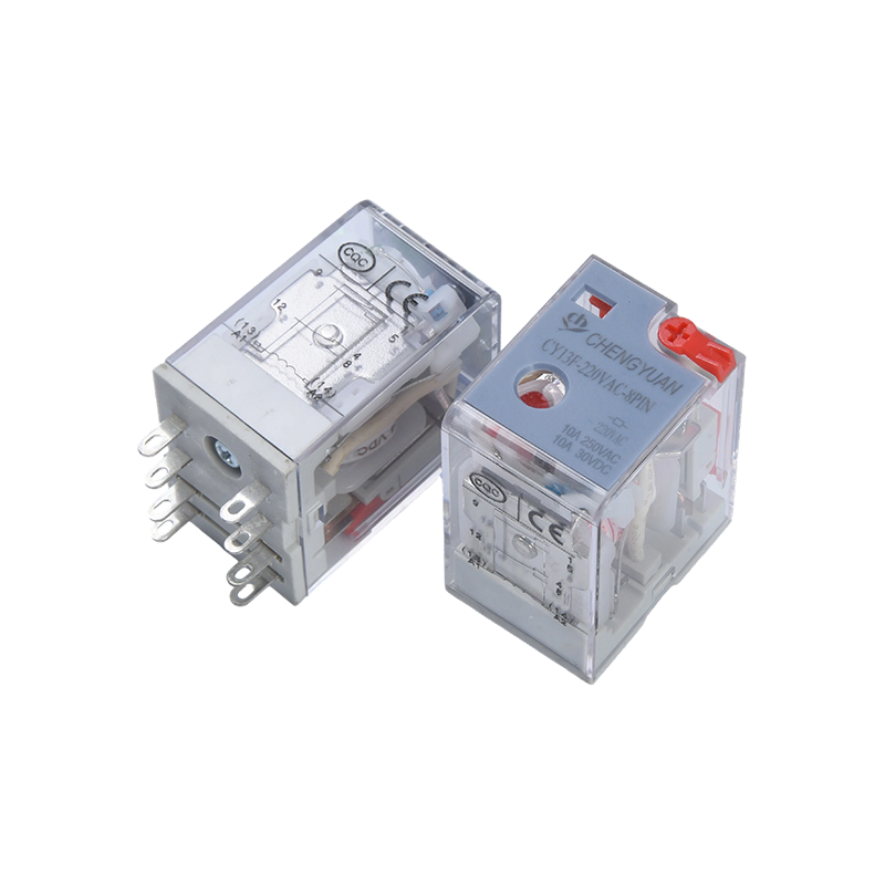 Relais CY13F, relais de puissance DPDT,JQX-13F, relais de puissance industriel, DPDT/2Z,MY2 LY2.8PIN 