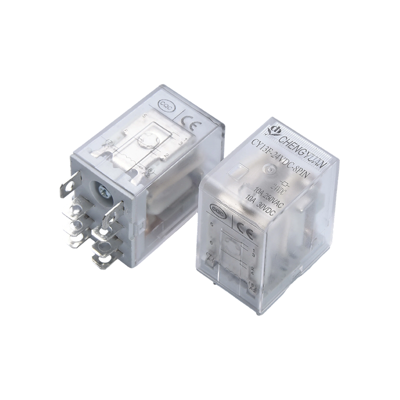 Relais CY13F, relais de puissance DPDT,JQX-13F, relais de puissance industriel, DPDT/2Z,MY2 LY2.8PIN 