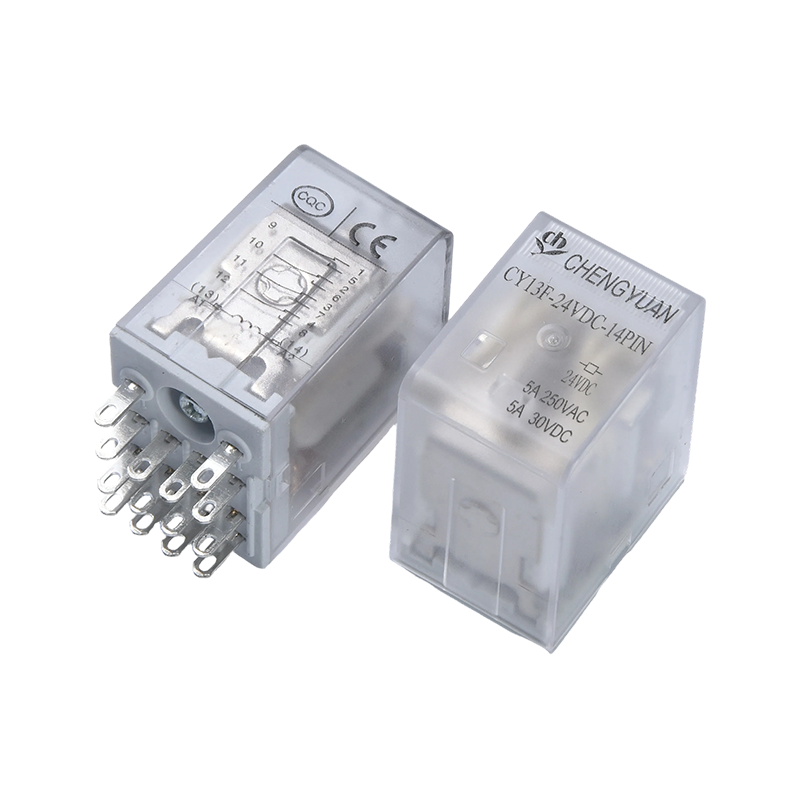 Relais CY13F, relais de puissance 4PDT,JQX-13F, relais de puissance industriel, 4PDT/4Z,MY4 LY4.14PIN